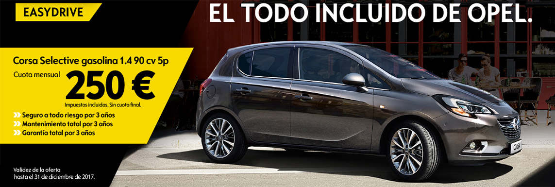 EASYDRIVE – EL TODO INCLUIDO DE OPEL
